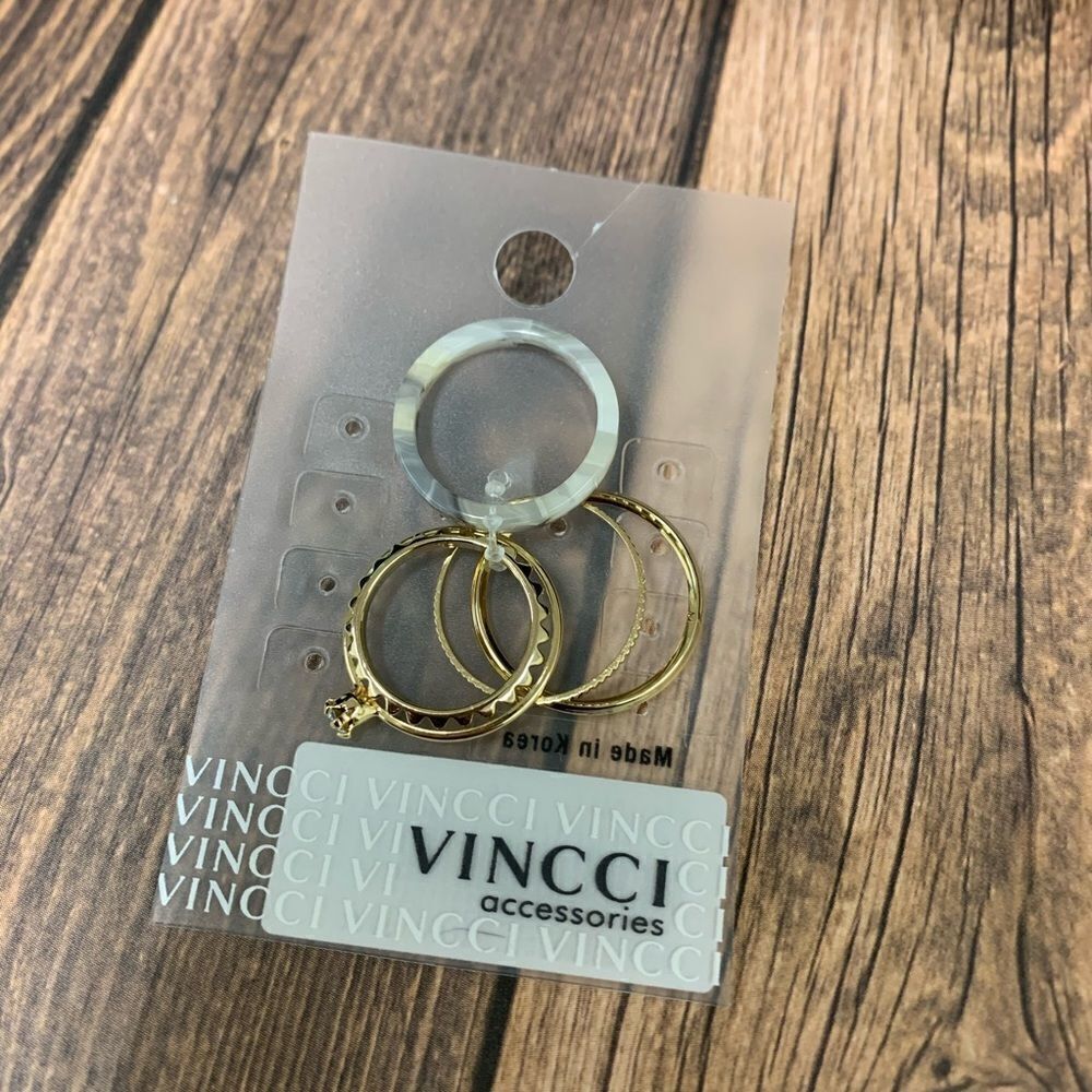 ‎Vincci Stack Rings